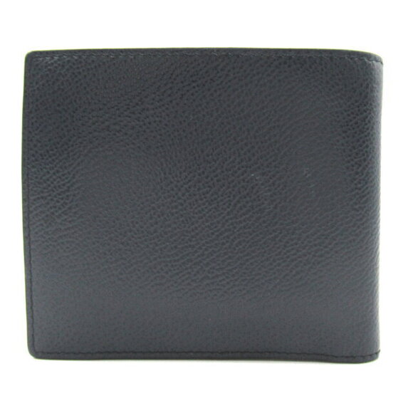 Prada Navy Blue Leather Bifold Wallet - Picture 2 of 10
